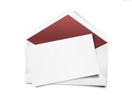 Full size Greeting  card with handwritten message